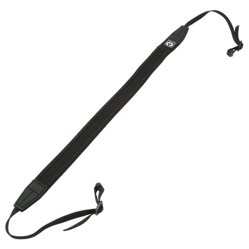 Caruba Camera Neck Strap - slim type (black+red)