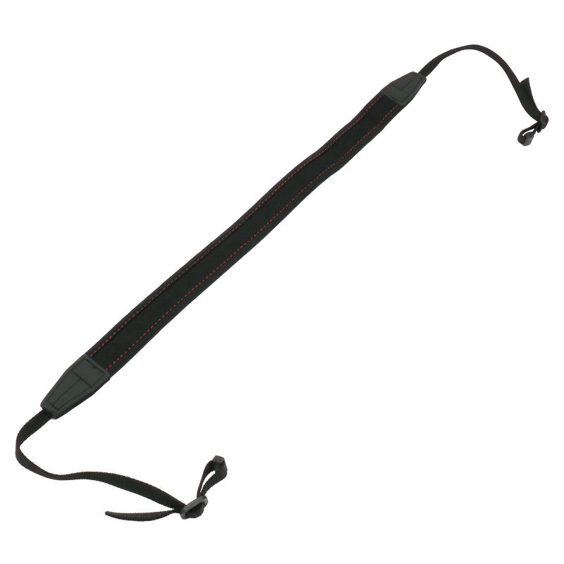 Caruba Camera Neck Strap - slim type (black+red)