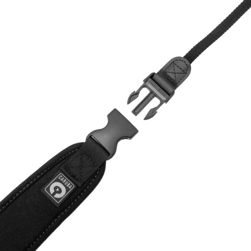 Caruba Camera Neckstrap - comfort + Quick release (black)