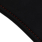 Caruba Camera Neckstrap - comfort + Quick release (black+red)