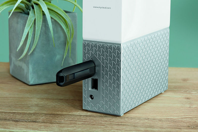 Western Digital My Cloud Home 3TB NAS Personal Cloud Storage Ethernet USB 3.0