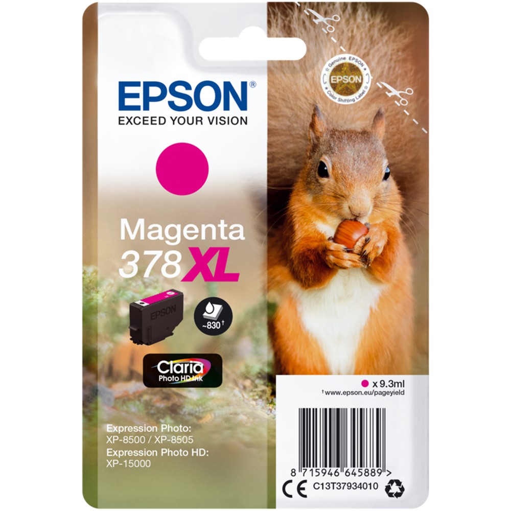 Epson 378XL Ink Magenta