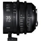 Sigma 35mm T1.5 FF F/VE Cine FF High Speed Prime FF Sony-E Metric