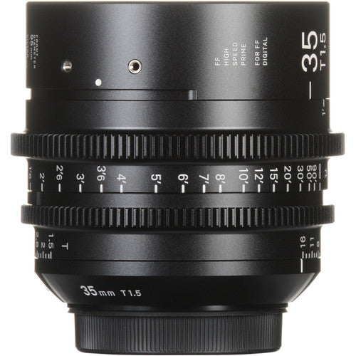 Sigma 35mm T1.5 FF F/VE Cine FF High Speed Prime FF Sony-E Metric