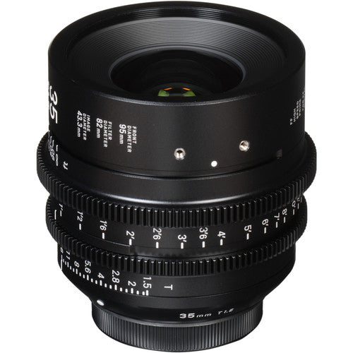 Sigma 35mm T1.5 FF F/VE Cine FF High Speed Prime FF Sony-E Metric