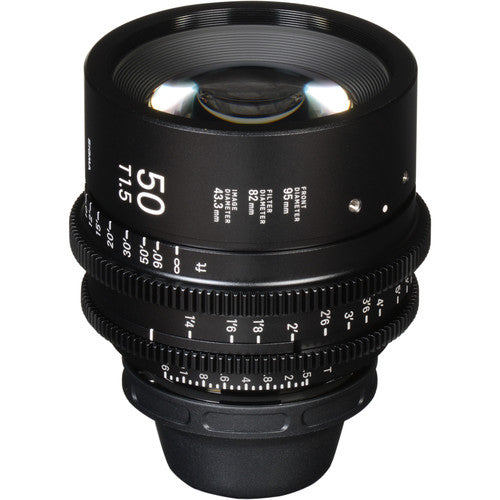 Sigma 50mm T1.5 FF F/VE Cine FF High Speed Prime FF Sony-E Metric