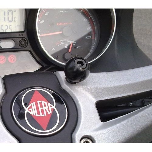 Ram Mounts B-367U Ball for Steering Wheel Clamp Base for Motorcycle with 1" Ball