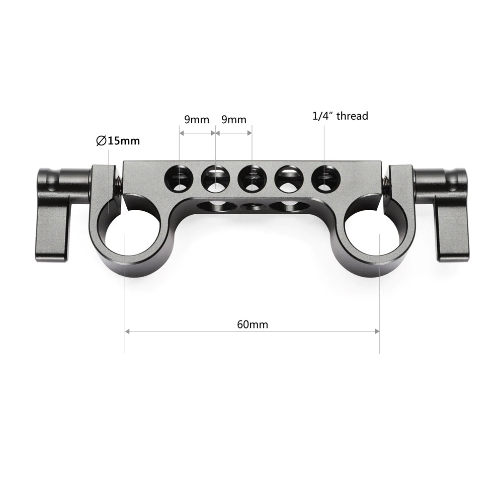 SmallRig Super Lightweight 15mm-Railblock 2061