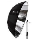 Interfit 165cm Parabolic Umbrella Silver