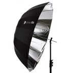 Interfit 165cm Parabolic Umbrella Silver