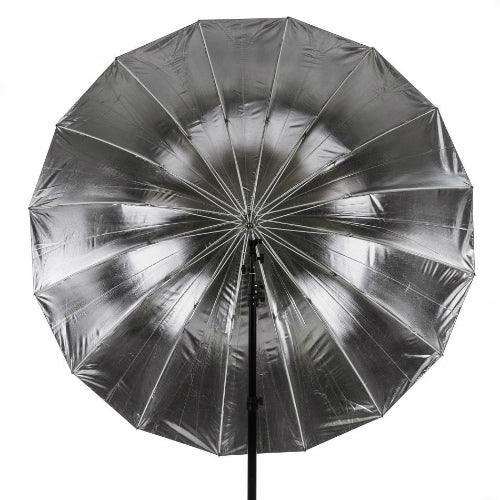 Interfit 165cm Parabolic Umbrella Silver