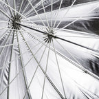 Interfit 165cm Parabolic Umbrella Silver