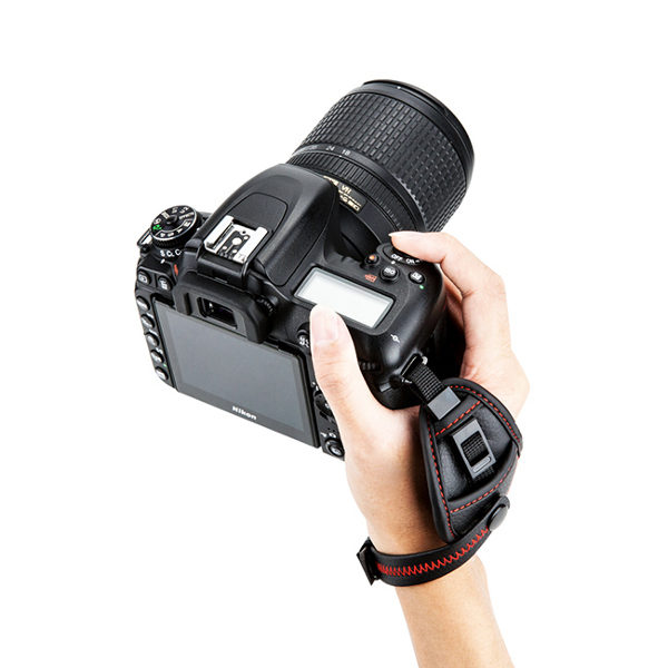JJC HS PRO1M Hand Grip Strap (incl quick release plate) Red
