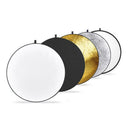 Caruba 5-in-1 gold, silver, black, white, translucent 107cm