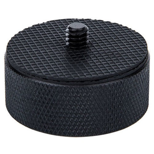 Caruba adapter screw 1/4"M 3/8"F with metal grip & rubber cover