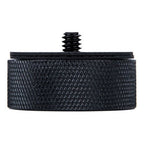 Caruba adapter screw 1/4"M 3/8"F with metal grip & rubber cover