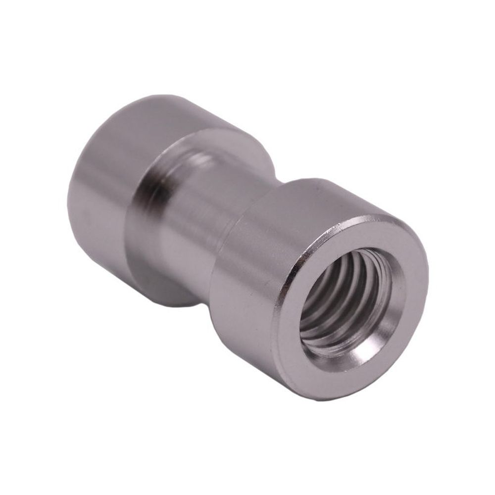 Caruba spigot adapter 1/4" female 3/8" female (28mm) aluminium