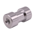 Caruba spigot adapter 1/4" female 3/8" female (28mm) aluminium