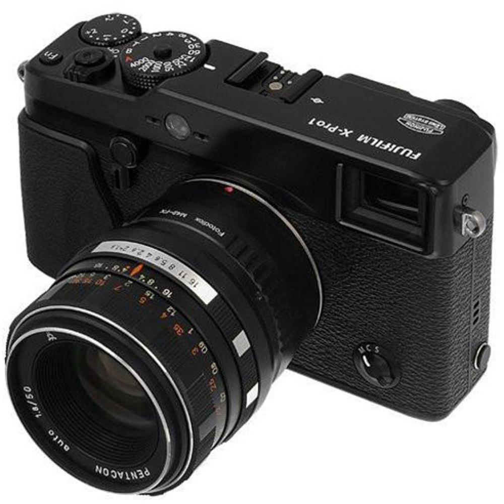 Fotodiox Lens Mount adapter - M42 Screw Mount SLR Lens to Fujifilm Fuji X-Series (M42-FXRF-v2)