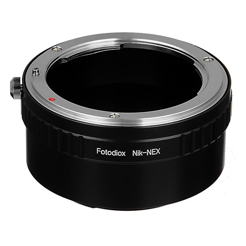 Fotodiox Lens Mount adapter - Nikon F Mount Lens to Sony Alpha E-Mount (NikF-SnyE)
