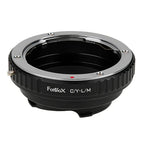 Fotodiox Lens Mount adapter - Contax/Yashica (CY) SLR Lens to Leica M Mount Rangefinder (CY-LM)