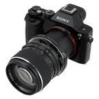 Fotodiox Pro Lens Mount adapter - Mamiya 645 (M645) Mount Lenses to Sony Alpha E Mount (M645-SnyE-Pro)