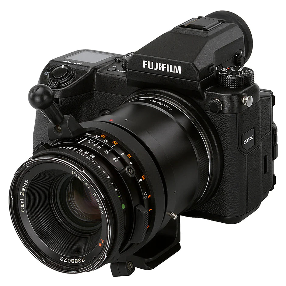 Fotodiox Pro Lens Mount adapter, Hasselblad V-Mount SLR Lens to Fujifilm G-Mount GFX Mirrorless (HBV-GFX-Pro)