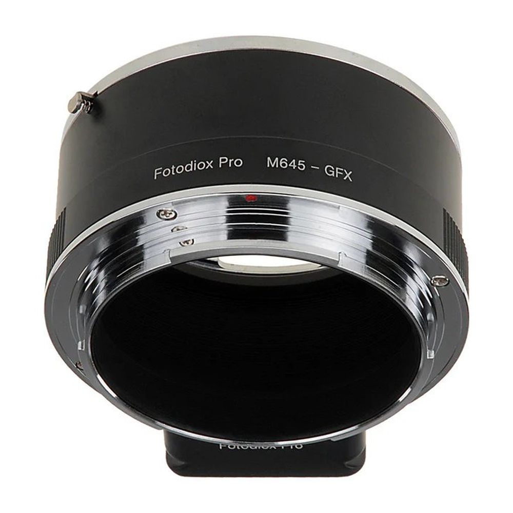 Fotodiox Pro Lens Mount adapter, Mamiya 645 (M645) Mount Lens to Fujifilm G-Mount GFX Mirrorless (M645-GFX-Pro)