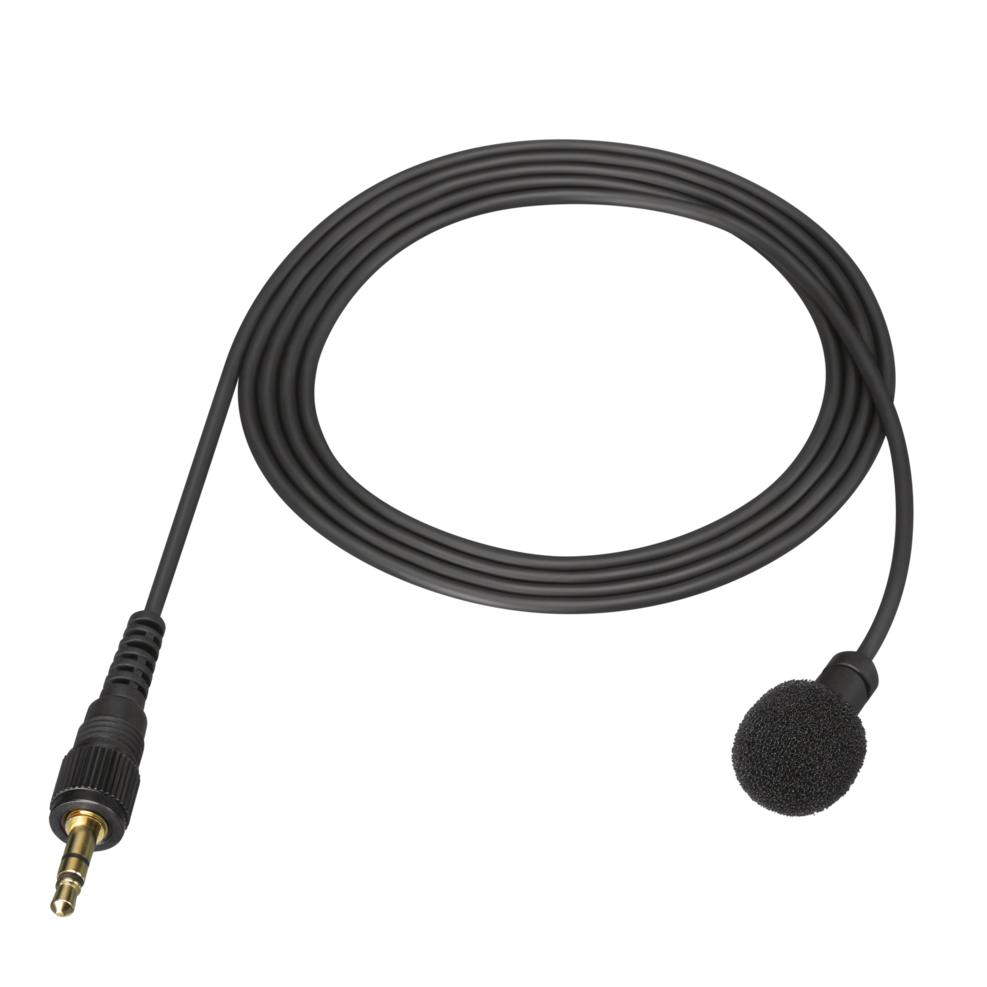 Sony Electret Condensor Lavalier Microphone or UWP-V1 and UWP-V6 Packed, Omni Directional (ECM-V1BMP)
