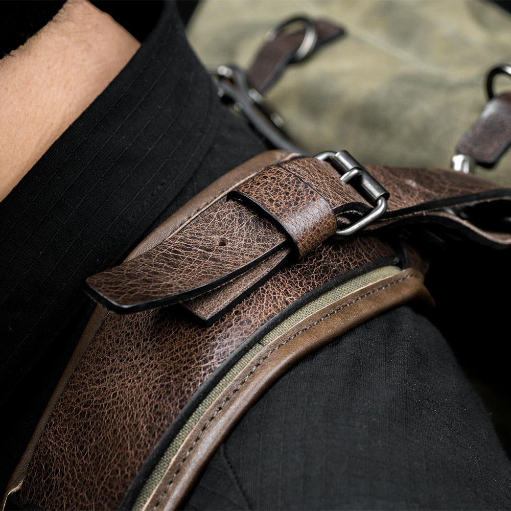 Wotancraft Commander Backpack Army Green
