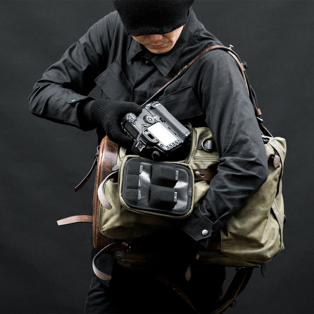 Wotancraft Commander Backpack Army Green