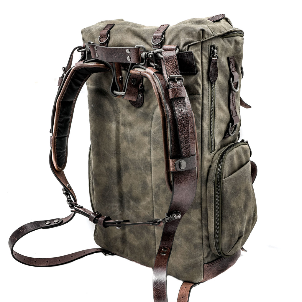 Wotancraft Commander Backpack Army Green
