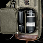 Wotancraft Commander Backpack Army Green