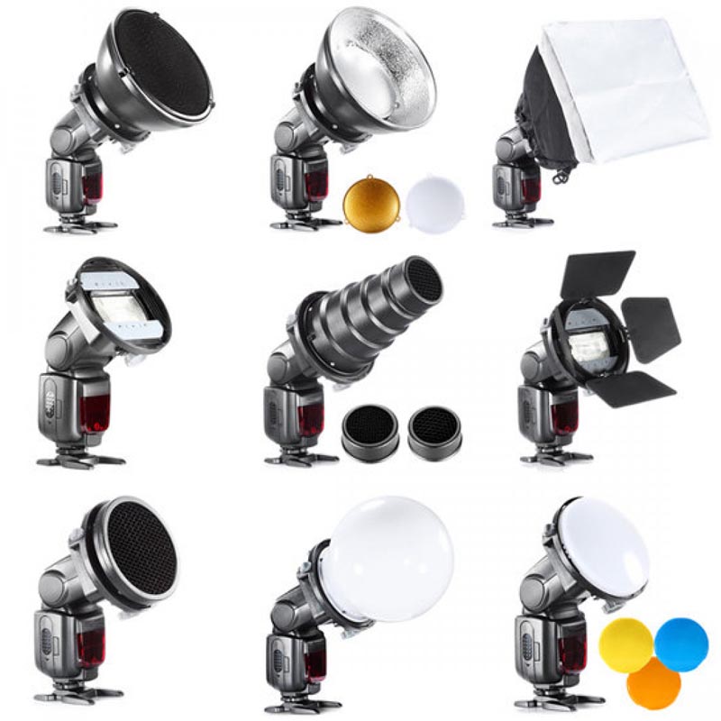 Bresser BR-SET 9pcs Speedlite Strobist Set