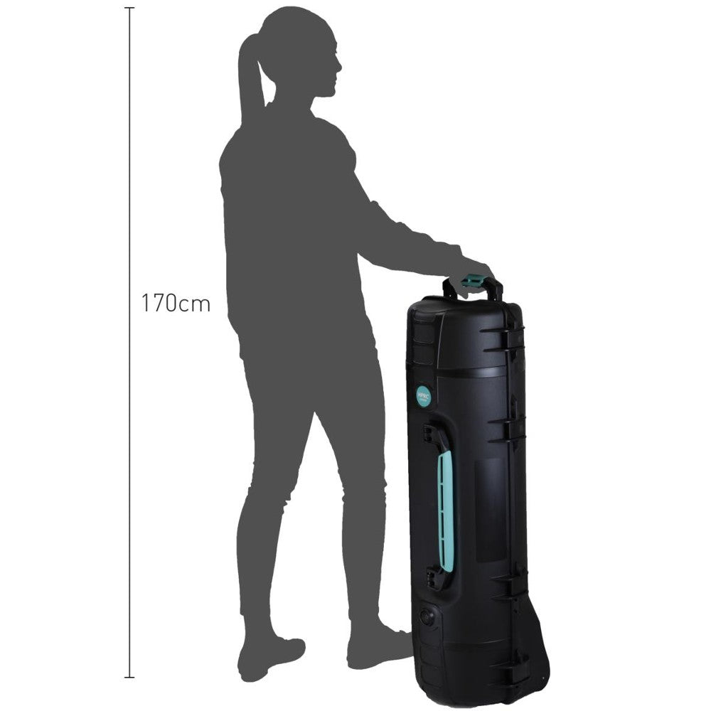 HPRC 6300W wheeled only case black/blue bassano