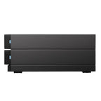 LACIE 2big RAID 16 TB USB-C 3.5inch hot swappable IronWolf Pro drives 7.2rpm + 5 year data recovery