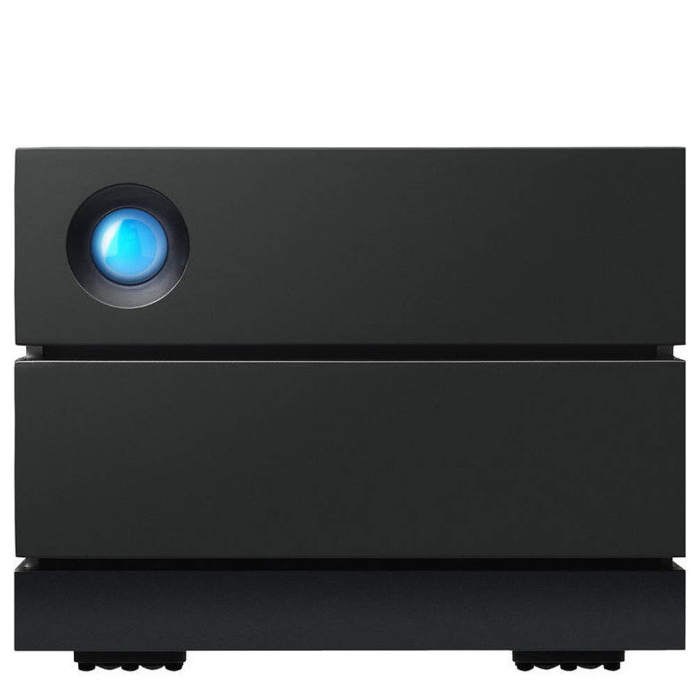 LACIE 2big RAID 8TB Thunderbolt 3 USB-C 3.5inch hot swappable IronWolf Pro drives 7.2rpm + 5 year data recovery