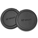 Caruba Rear Lens and Body Cap for Canon EOS R.