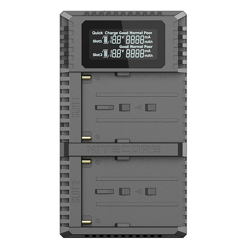 Nitecore USN3 Pro Double Charger for Sony NP F Series