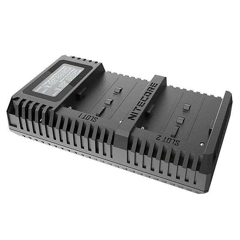 Nitecore USN3 Pro Double Charger for Sony NP F Series