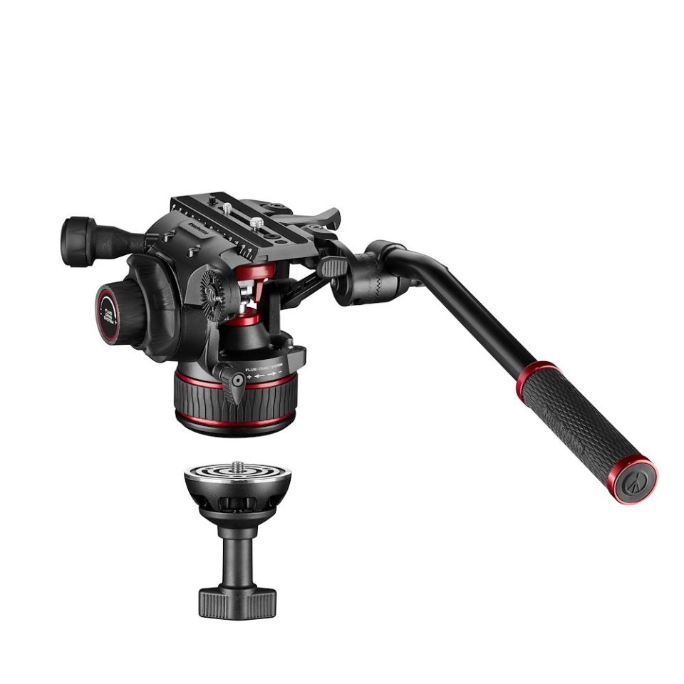 Manfrotto MVK608TWINMA Carbon Twin Leg MS tripod + Nitrotech 608 Video head