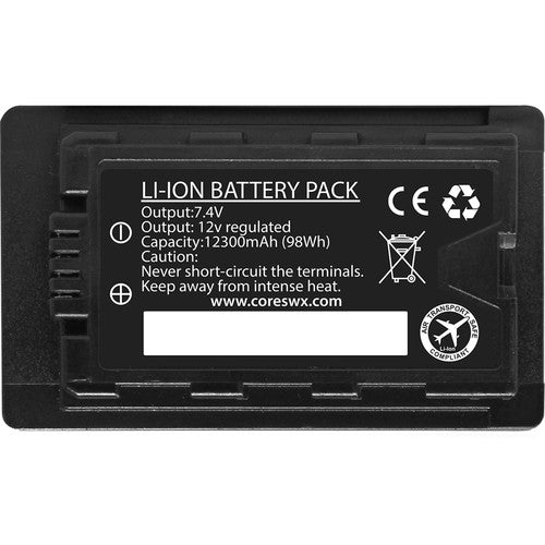 Core SWX Nano-VBR98 7.4V Battery with D-Tap for Panasonic Camcorders