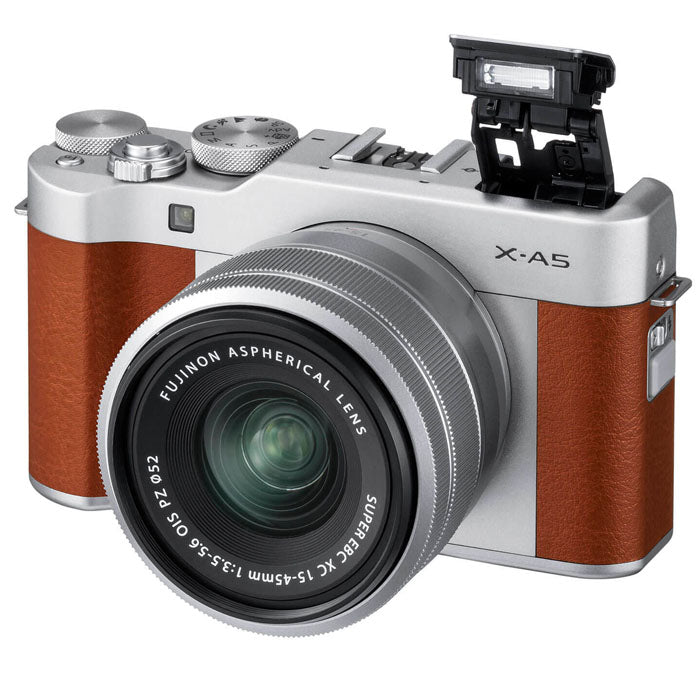 Fujifilm X-A5 body bruin