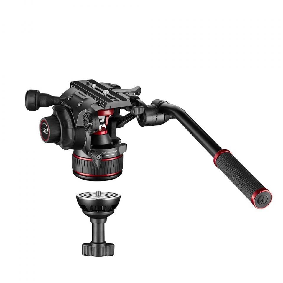 Manfrotto MVK608TWINFA Alu Fast Twin Leg MS tripod + Nitrotech 608 Video head