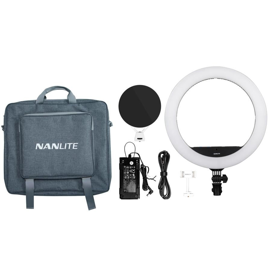 Nanlite Halo 16C LED ringlight incl. shoulder bag