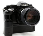 Occ- Minolta X-700 + MD 35-70mm F/3.5 + Motor Drive 1 SN:2835596, 8139802, 3010028 12 mnd gar