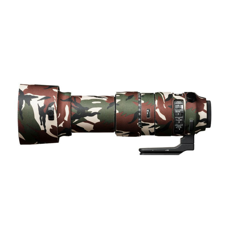 easyCover Lens Oak for Sigma 60-600mm f/4.5-6.3 DG OS HSM S Green Camouflage