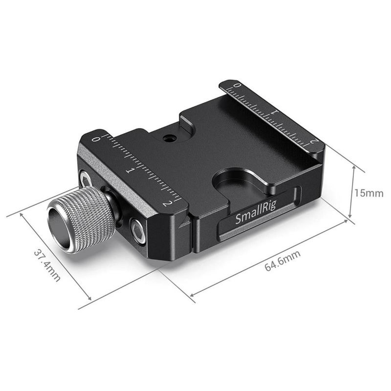 SmallRig Arca-Type Quick Release Clamp for DJI Ronin S/Ronin SC and ZHIYUN Crane Series/Weebill S Gimbals DBC2506