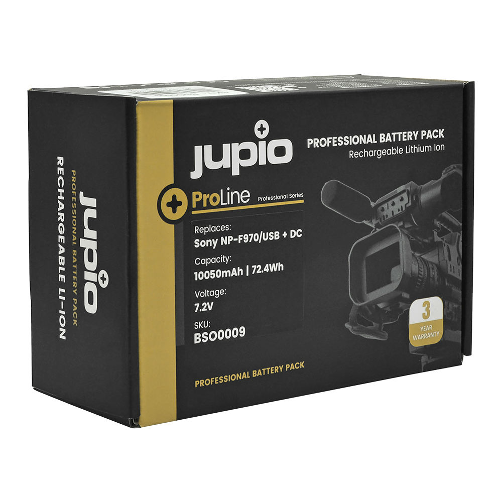 Jupio Sony NP-F970 with USB 10050mAh