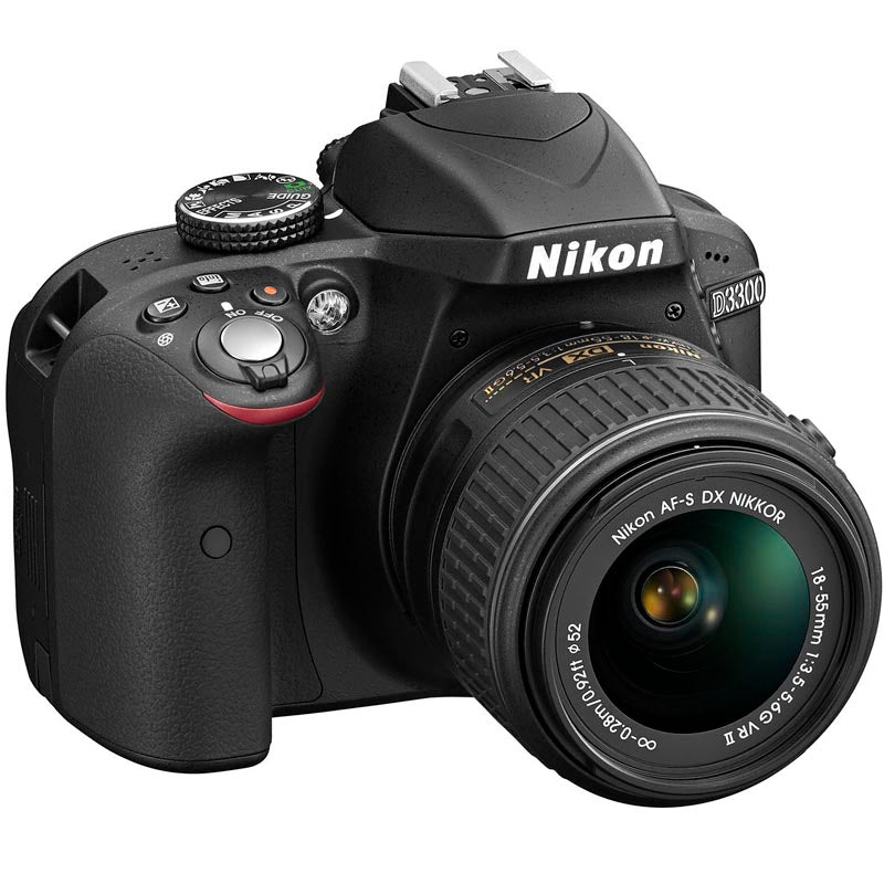 Nikon D3300 + 18-55mm VR II Black KIT OUTLET